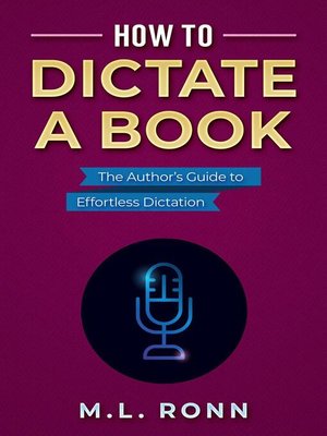 cover image of How to Dictate a Book
